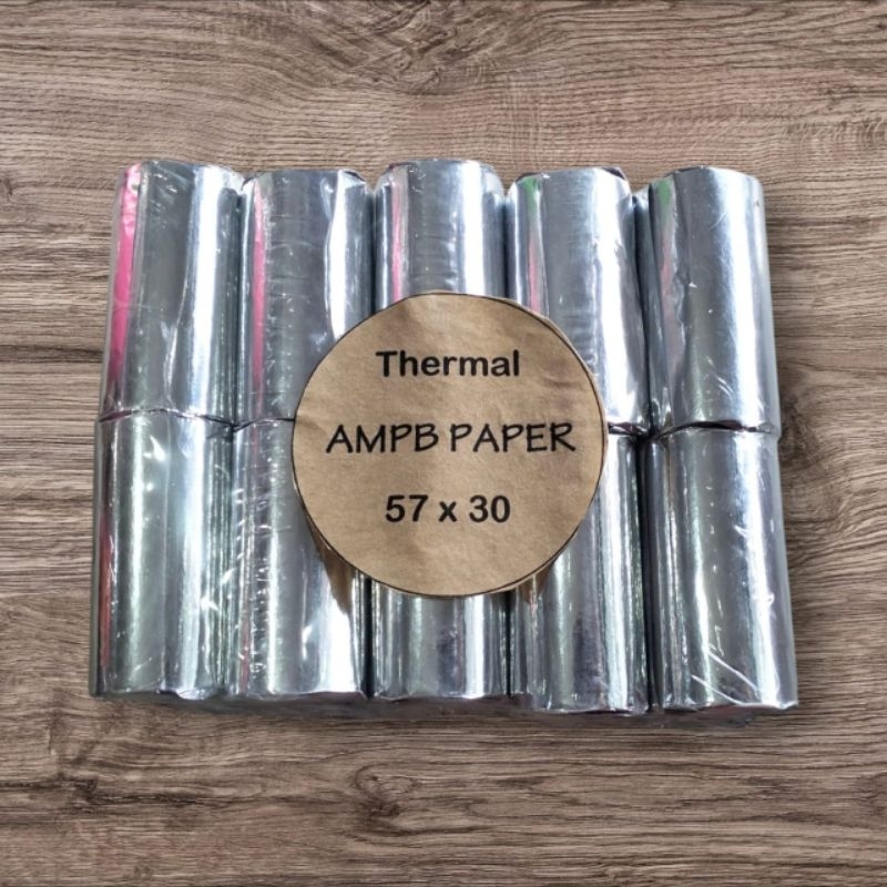 

Thermal Kertas Nota Ampb ukuran 57x30 [ Pack]