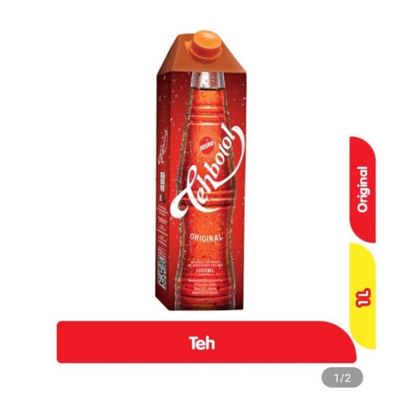 

TEH BOTOL SOSRO MINUMAN TEH ORIGINAL 1 LITER