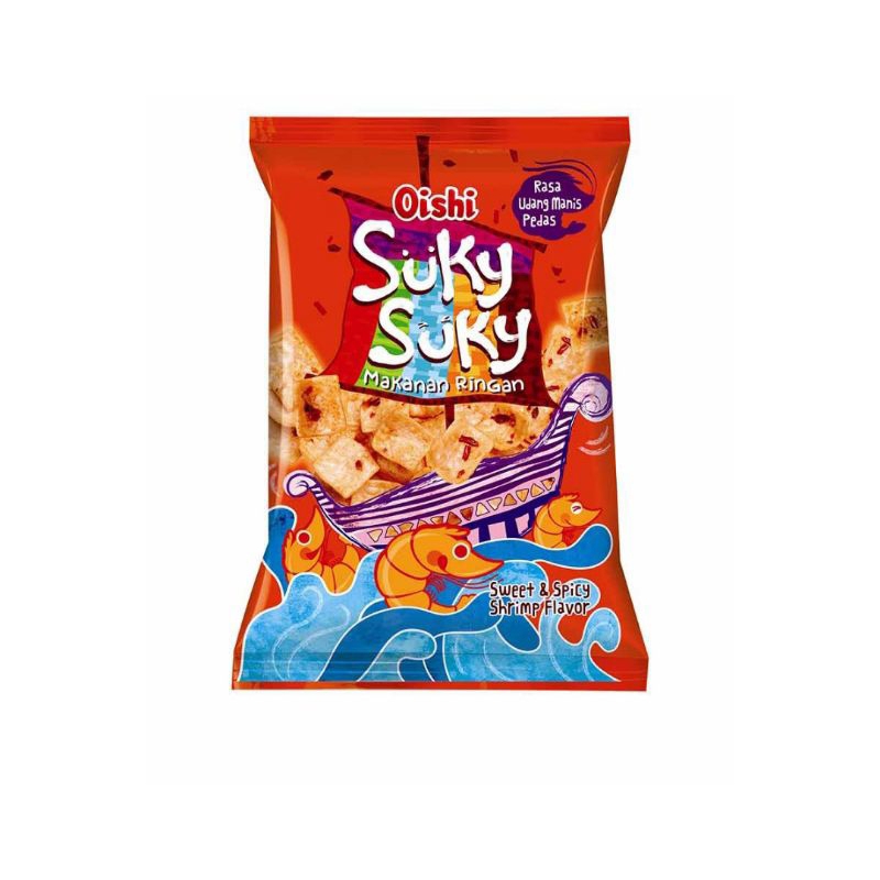 

Suki suki snack udang manis pedas 60G