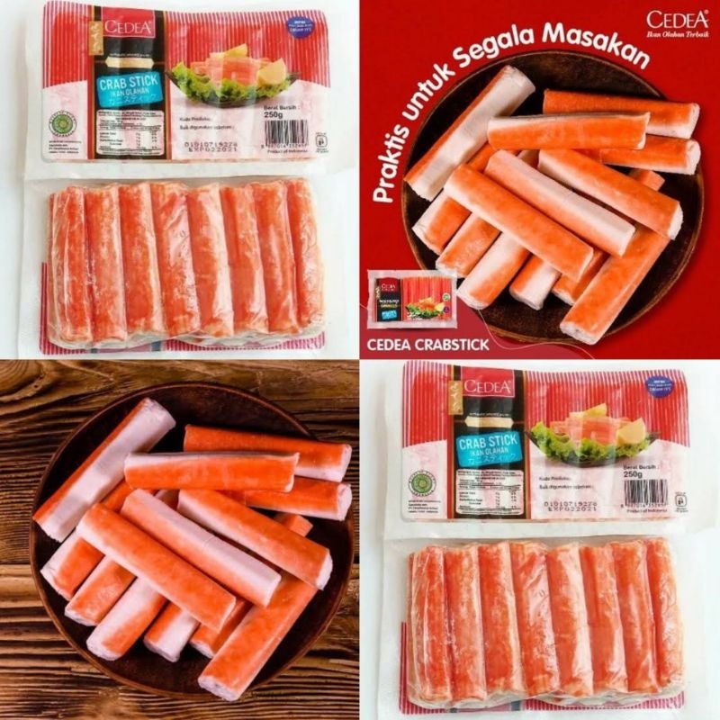 

CRABSTICK CRABSTIK CEDEA STIK KEPITING PREMIUM 250gr