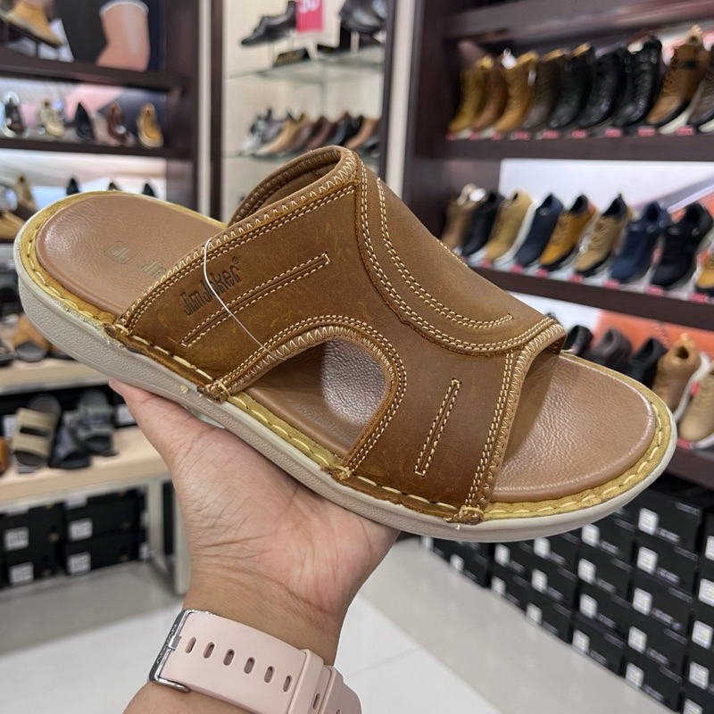 Ciro 1SG Sandal Selop Kulit Pria by Jim Joker | Sandal Slide Kulit Jim Joker