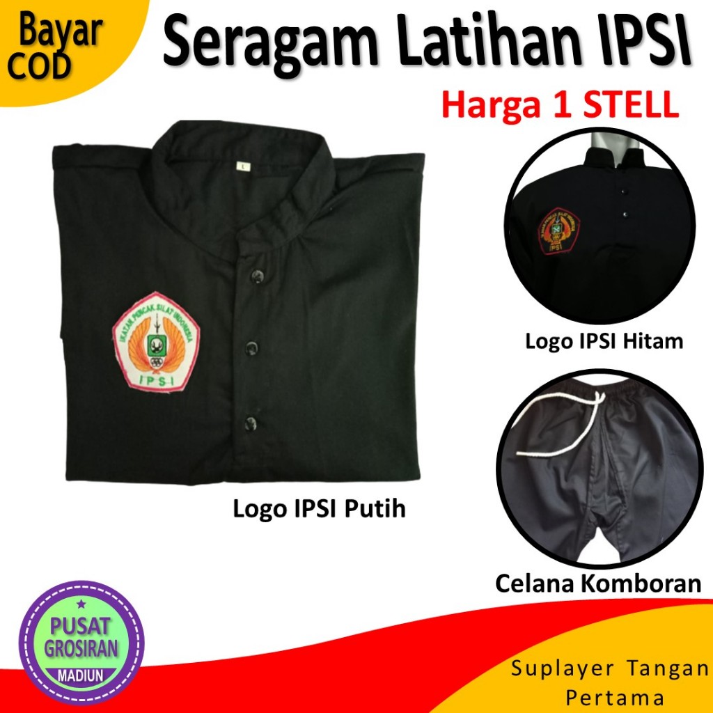 Seragam IPSI - Seragam Silat - Baju Silat - Baju IPSI - Baju Silat IPSI