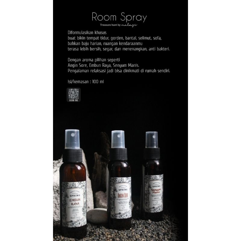 Room spray by Malazi