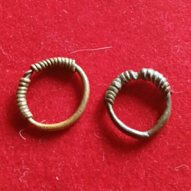 Koleksi Cincin Uket Perunggu KUNO Majapahit