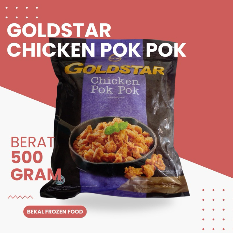 

Goldstar Chicken Pok Pok 500gr