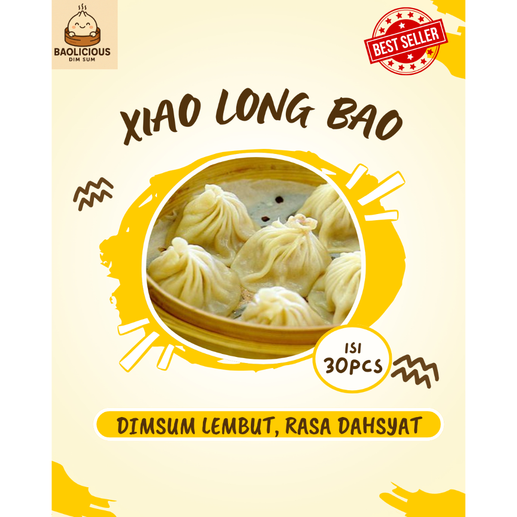 

BAO DIMSUM DIMSUM XIAO LONG BAO - ISI 30Pcs