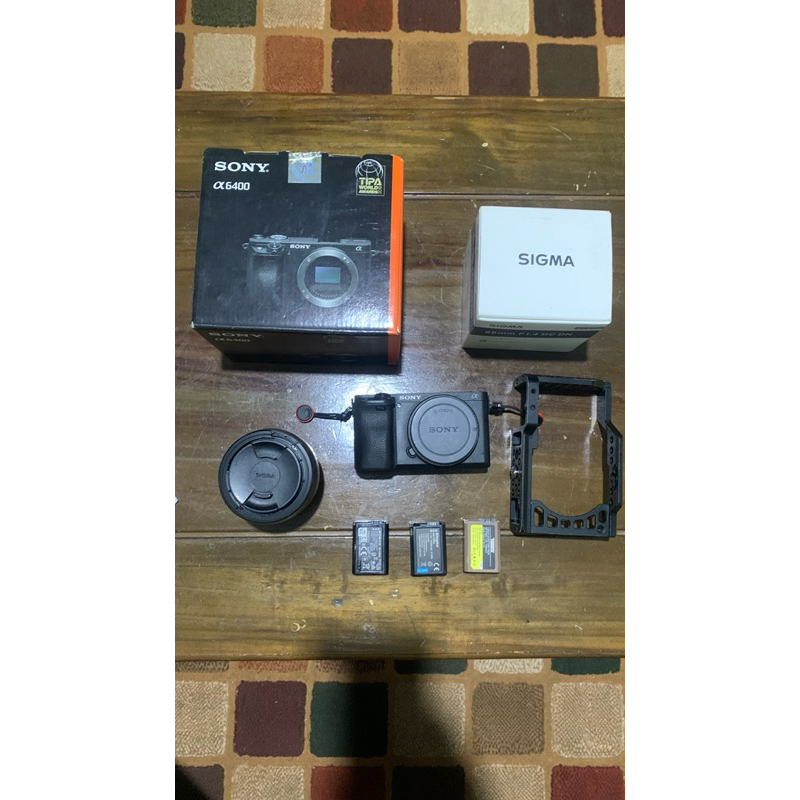 SONY A6400 BO Body Only Second seken murah