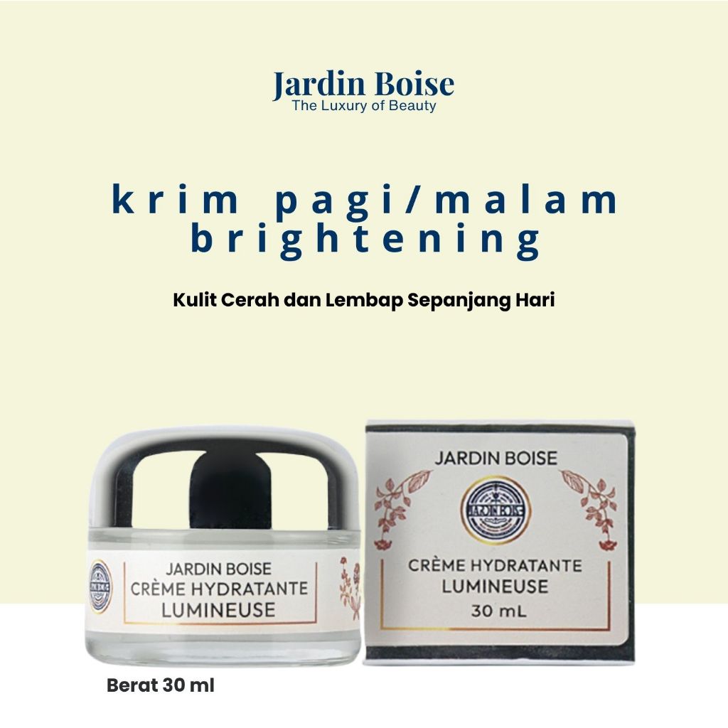 [JARDIN BOISE] Moisturizer Wajah Niacinamide + Glycerin | Gel Brightening untuk Kulit Glowing & Dark