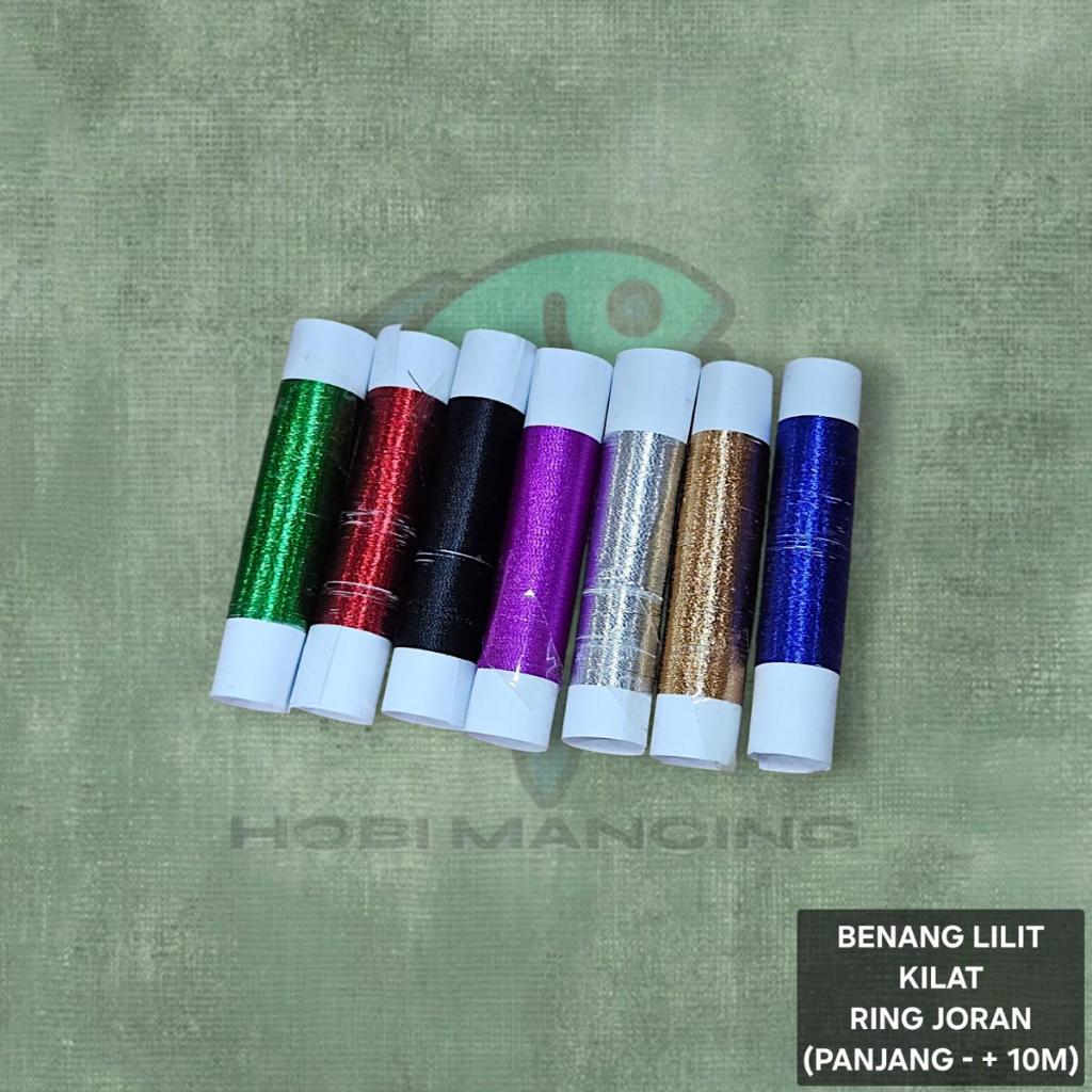 Benang Lilit Joran Pancing / Benang Kilat Tegek Ring Joran 10 Meter / 10M