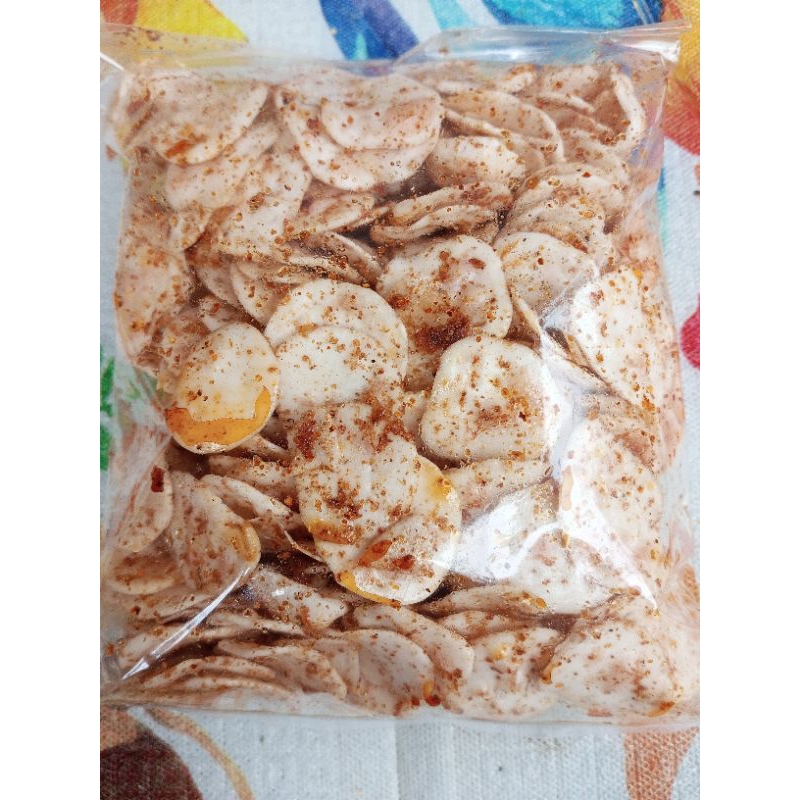 

Seblak kerupuk pedas original daun jeruk 250g