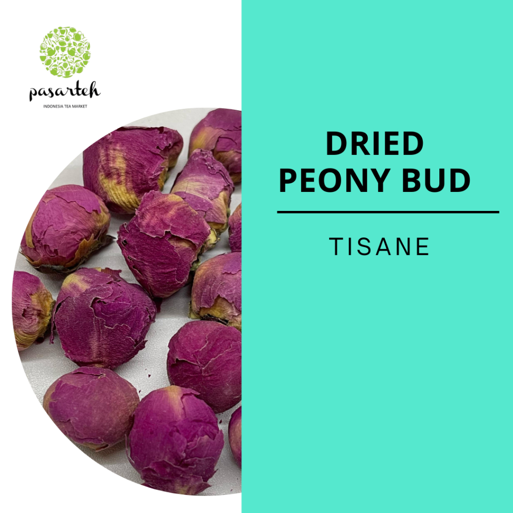 

[ pasarteh ] Teh bunga Peony / Peony Bud Flower Tisane / Teh Bunga / Teh non Kafein