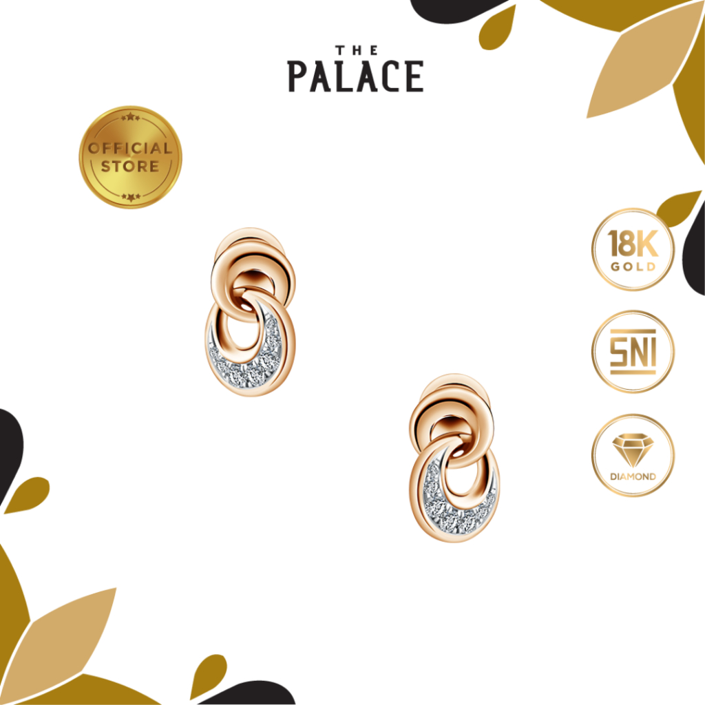 The Palace Korean Look Areumi 3 Earring / Anting