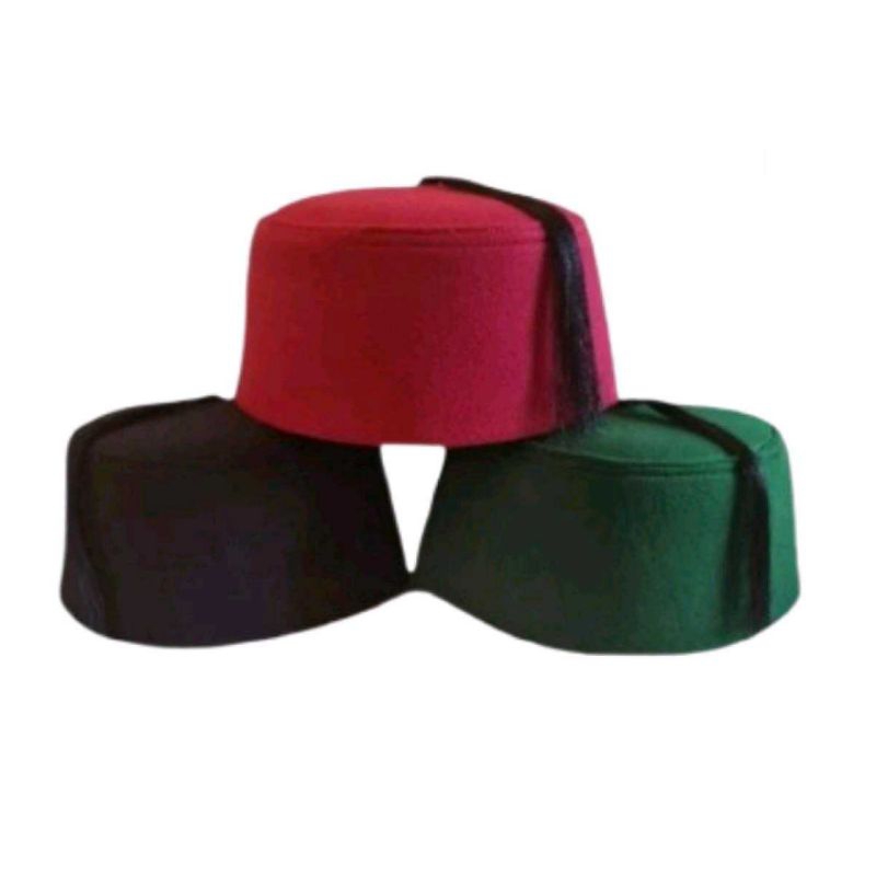 Peci Rambut Turki Kuncir Aladin Sultan Abdul Hamid Tinggi 9 CM