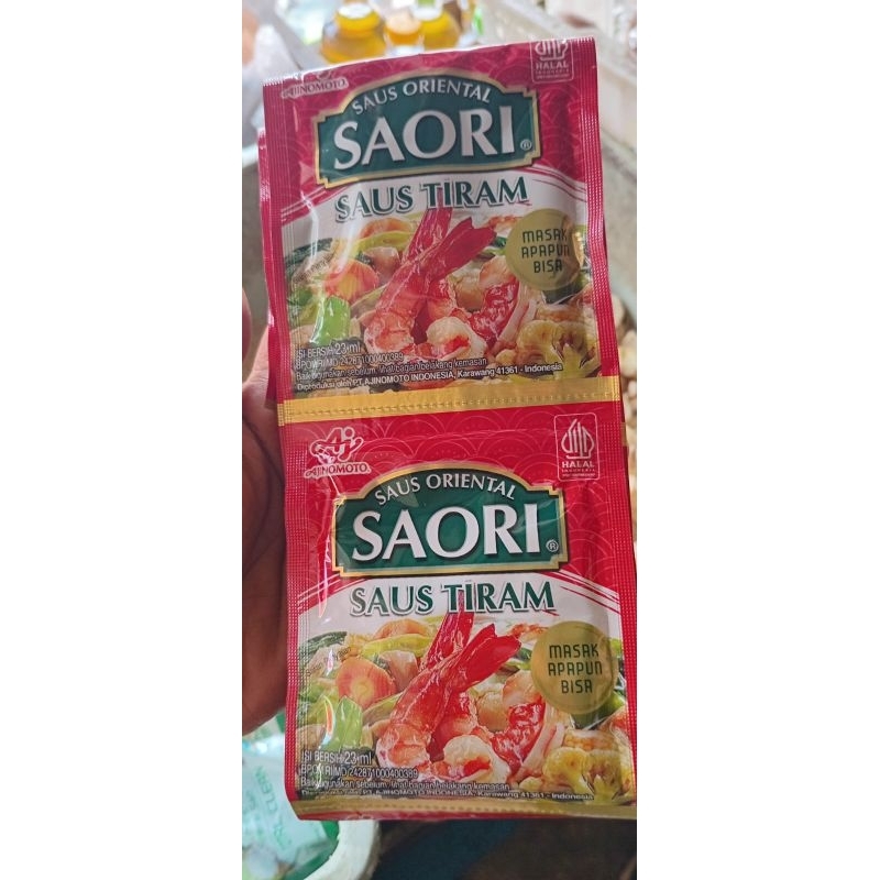 

saori saos tiram renteng isi 10bj @23ml