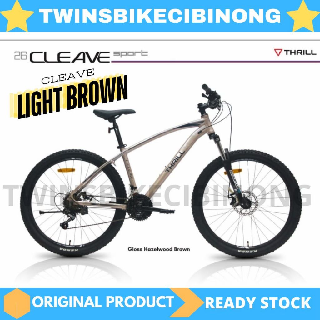 Sepeda Gunung MTB 26 THRILL CLEAVE SPORT ALLOY