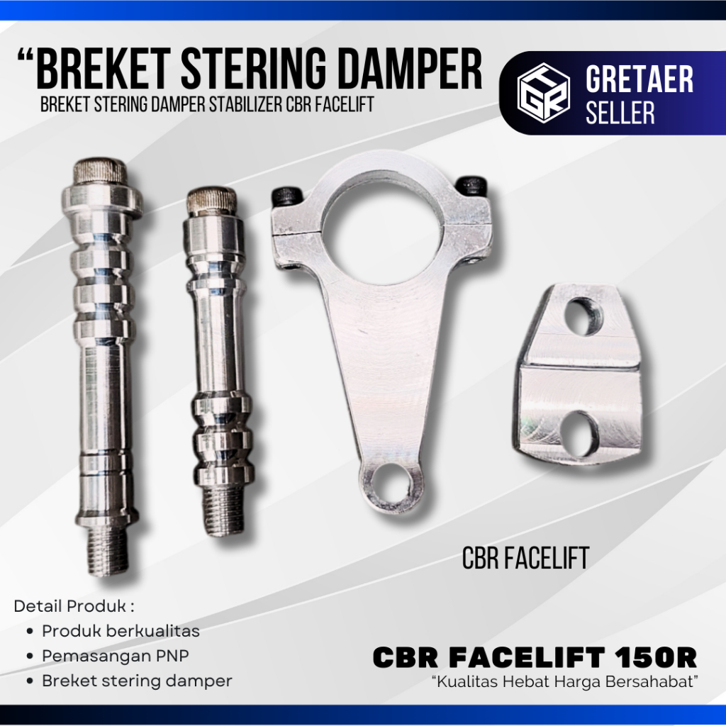 BREKET STERING DAMPER CBR150 K45G K45N CBR LOKAL DUDUKAN STERING DAMPER / Steering Damper