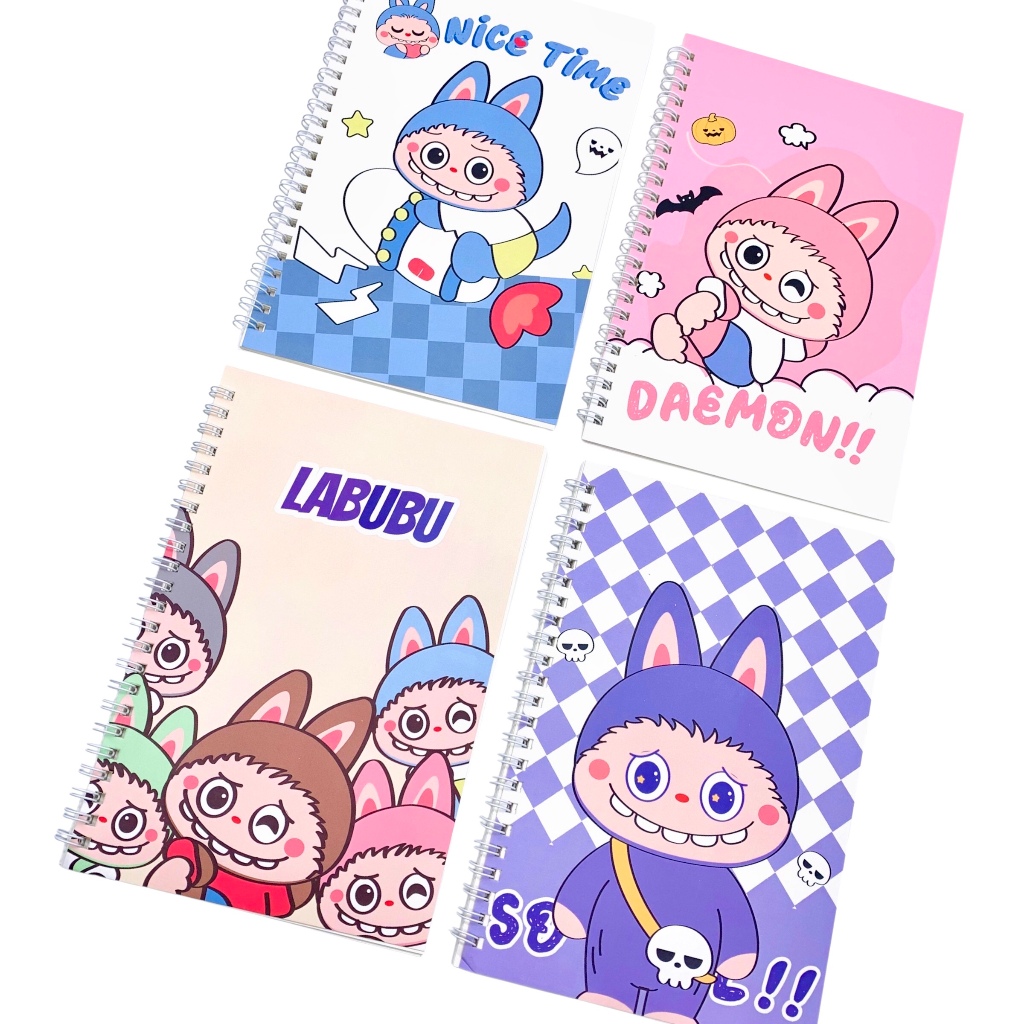 

(A5) BUKU SPIRAL 941 LABUBU (40 LEMBAR) / BUKU TULIS CATATAN / NOTEBOOK