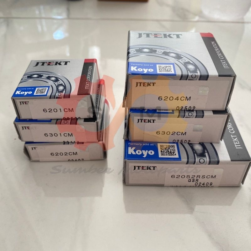 1 SET / Bearing Set Rasio Gardan As Pully Roda Set Vario PCX 125 150 KOYO Ori Japan