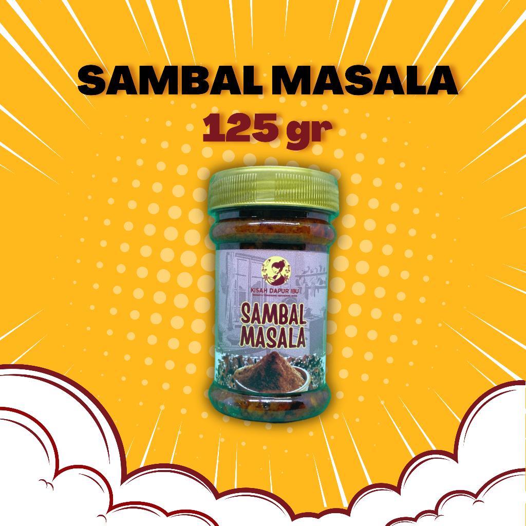 

Kisah Dapur Ibu - Sambal Masala 125gr