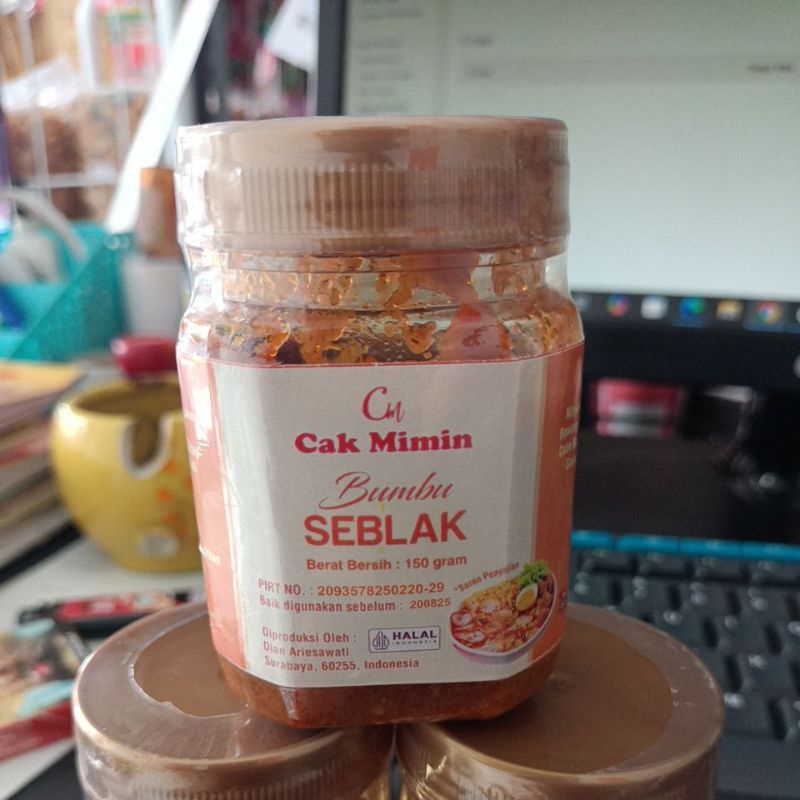 

Bumbu Seblak Cak Mimin Praktis Langsung Pakai 150g
