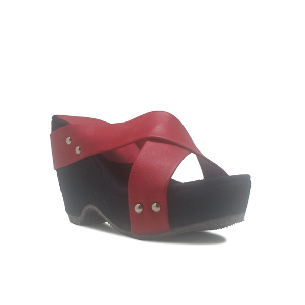 Natana Shoes (WEDGES) *Megan - Red 10cm