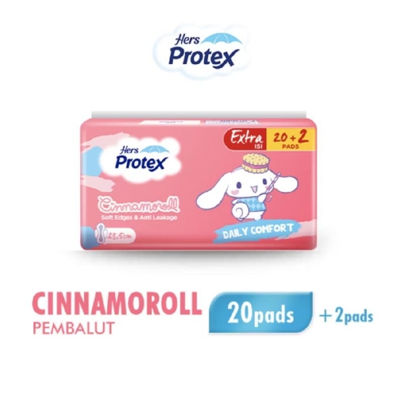 Hers protex Cinnamoroll 23cm isi 20+2pads