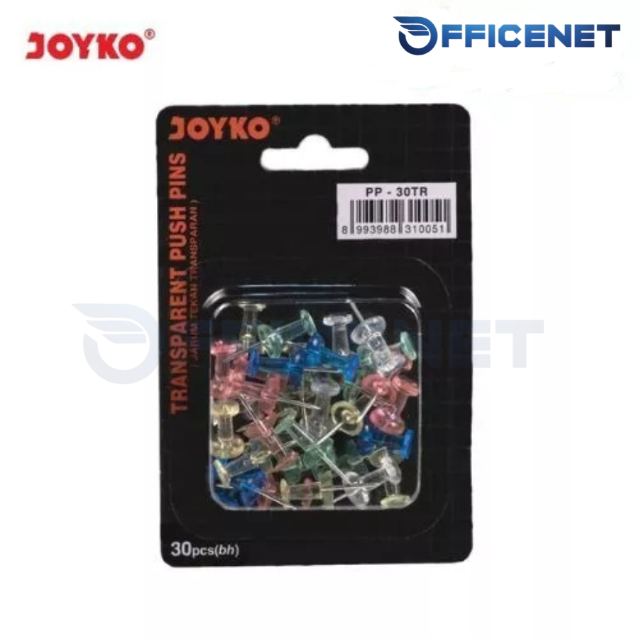 

JOYKO PUSH PIN JARUM TEKAN TANCAPAN PAKU PIN PP-30TR MADING STYROFOAM