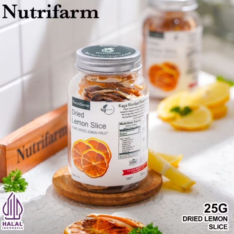 

Nutrifarm Dried Lemon Slice 25g