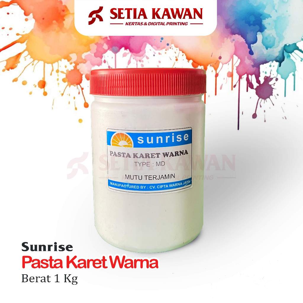 

Pasta Karet - Pasta Karet Warna Super - Pasta Karet Warna Super Sunrise