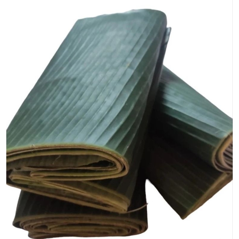 

Daun pisang 1 ikat 10 lembar