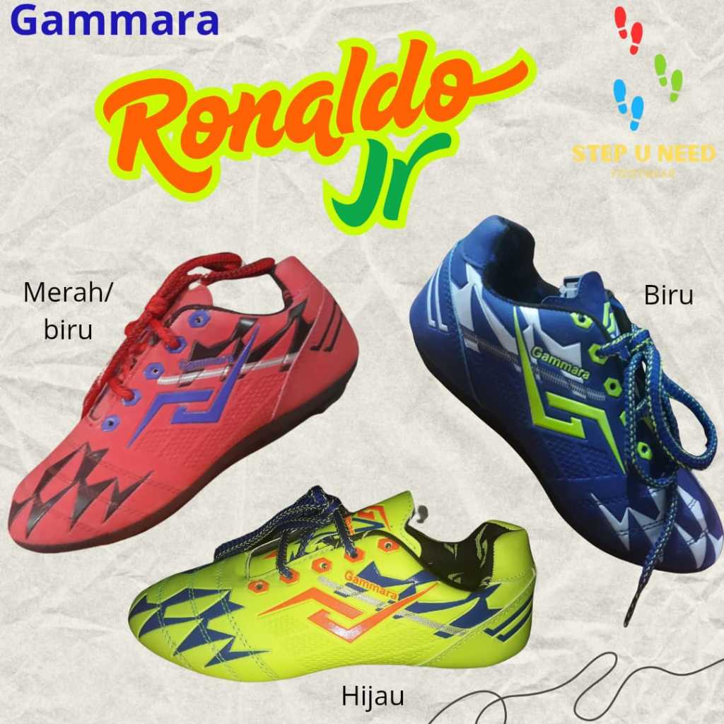 Sepatu futsal anak Gammara Ronaldo Jr