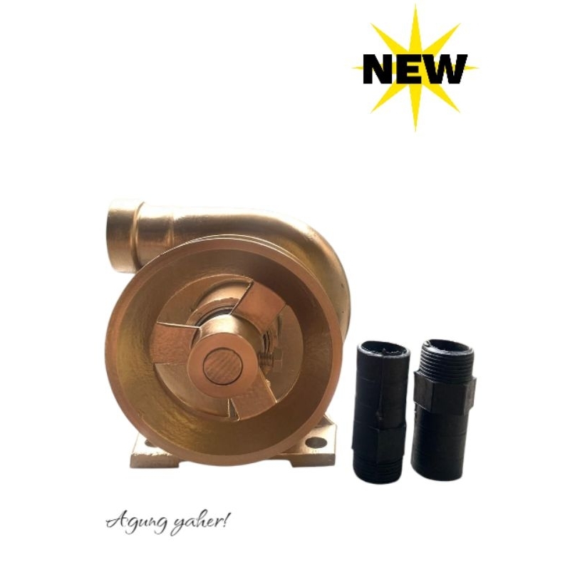 pompa sirkulasi air omega pompa keong pendingin mesin diesel besi cor berkualitas