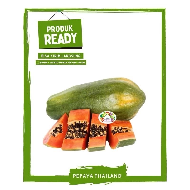 

Pepaya / Pepaya Thailand Buah Buahan Segar On Mallahrizwa