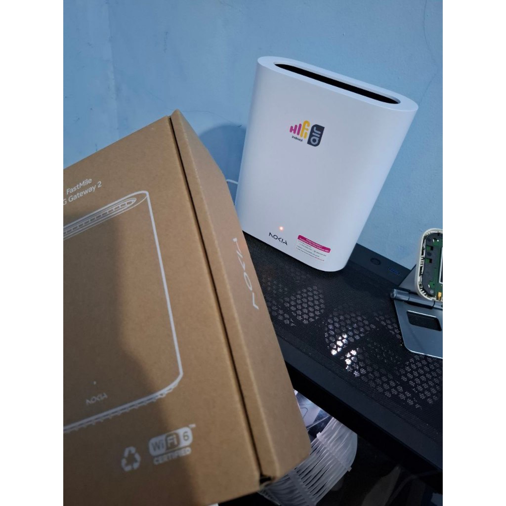 Indosat Hifi Air Nokia Fastmile 5G Gateway 2 Free Nomer Cantik
