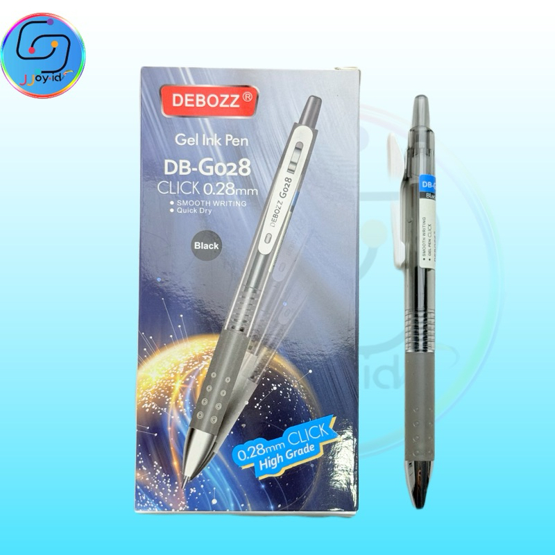 

Alat Tulis Gel DEBOZZ G028 dengan Tinta Hitam 0.28mm - Stationery | Pena | Ballpoint
