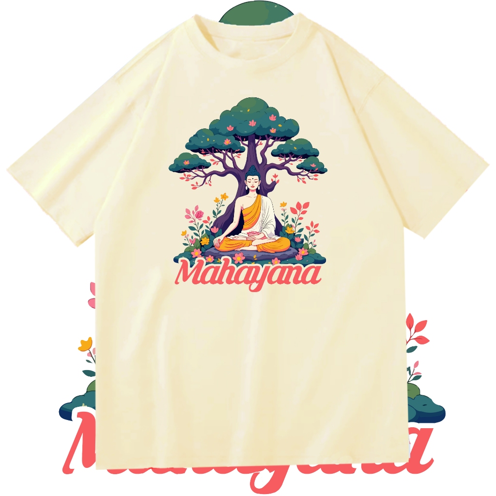 SAYES - KAOS BUDDHA TSHIRT MAHAYANA BUDDHIS T SHIRT