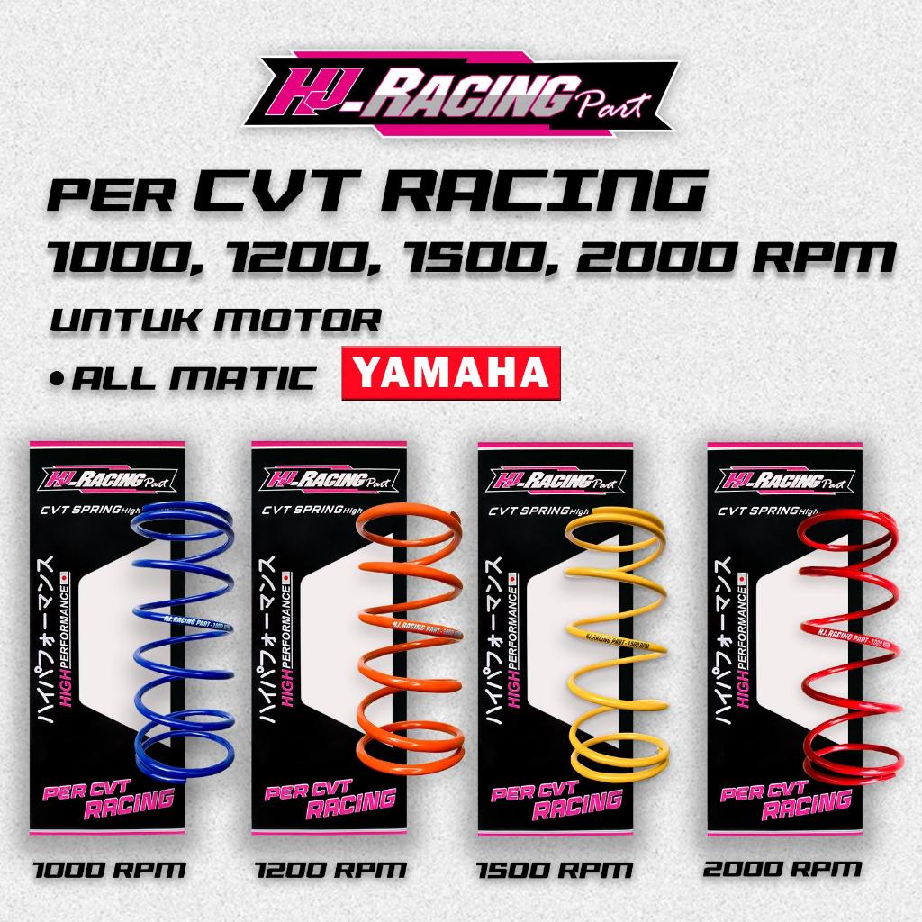 PER CVT HJ RACING PART (ALL MATIC YAMAHA) 1000 RPM 1200 RPM 1500 RPM 2000 RPM