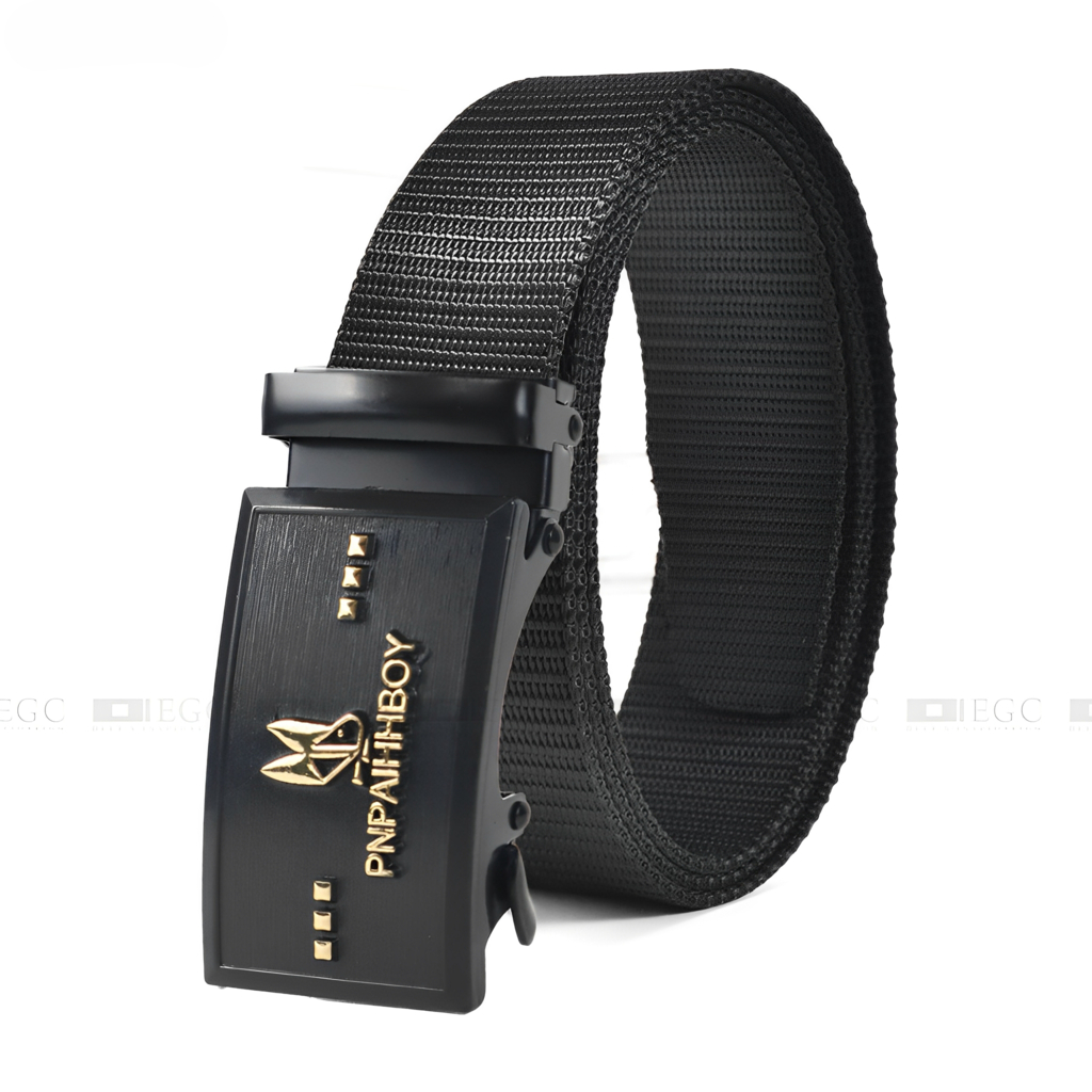 Ikat Sabuk Belt Pinggang Pria Casual Bahan Kanvas Elegan Keren