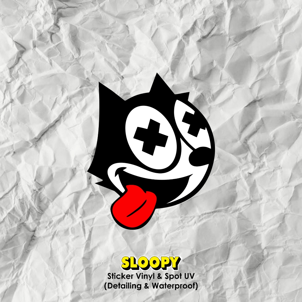 

Sloopy - Stiker Spot UV Felix Handphone Hp Motor Mobil Vespa