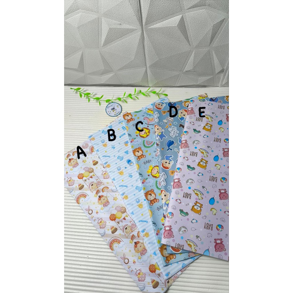 

[088] LIMITED EDITION KERTAS KADO UNTUK BAYI BARU LAHIR / KERTAS KADO MOTIF NEWBORN / KERTAS KADO MOTIF BAYI