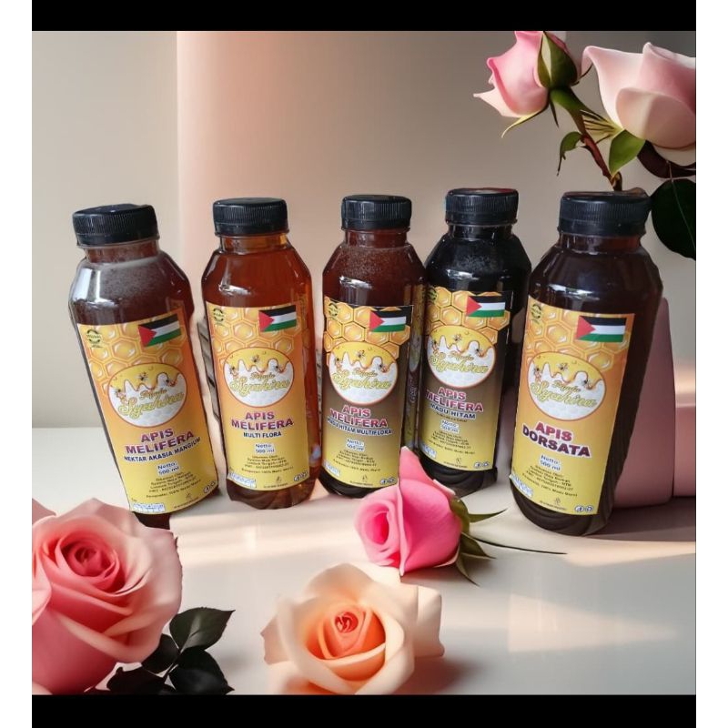 

Madu Hitam Khas Lombok 100% madu Asli