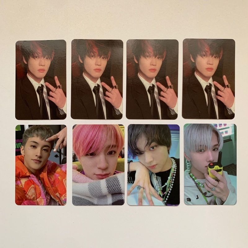 nct dream glitch mode pc photocard jeno selimut mark chenle haechan jisung official