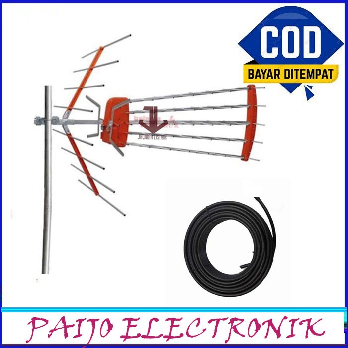 Promo Antena TV Luar PF Goceng PF5000 Super High Gain UHF PF 5000