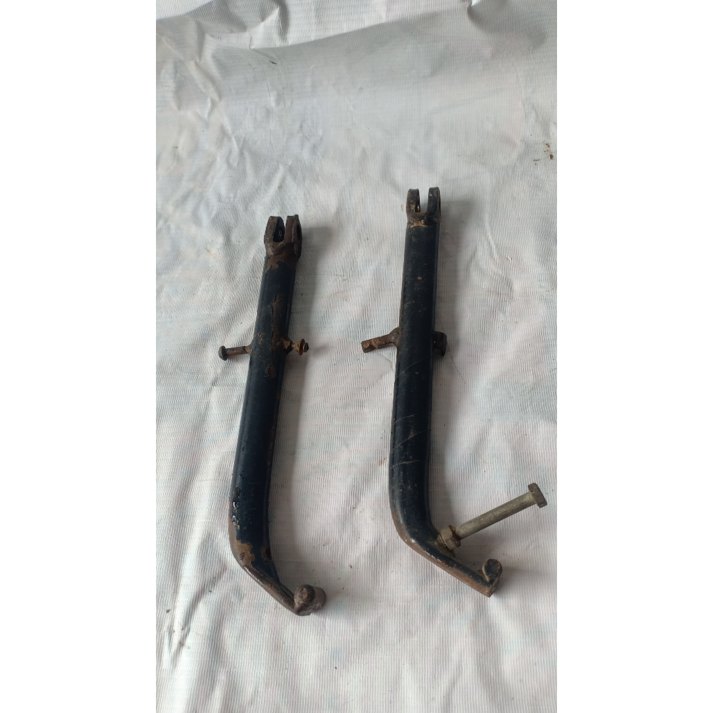 STANDAR SAMPING MOTOR PANJANG BONUS STANDAR TENGAH MOTOR BEBEK