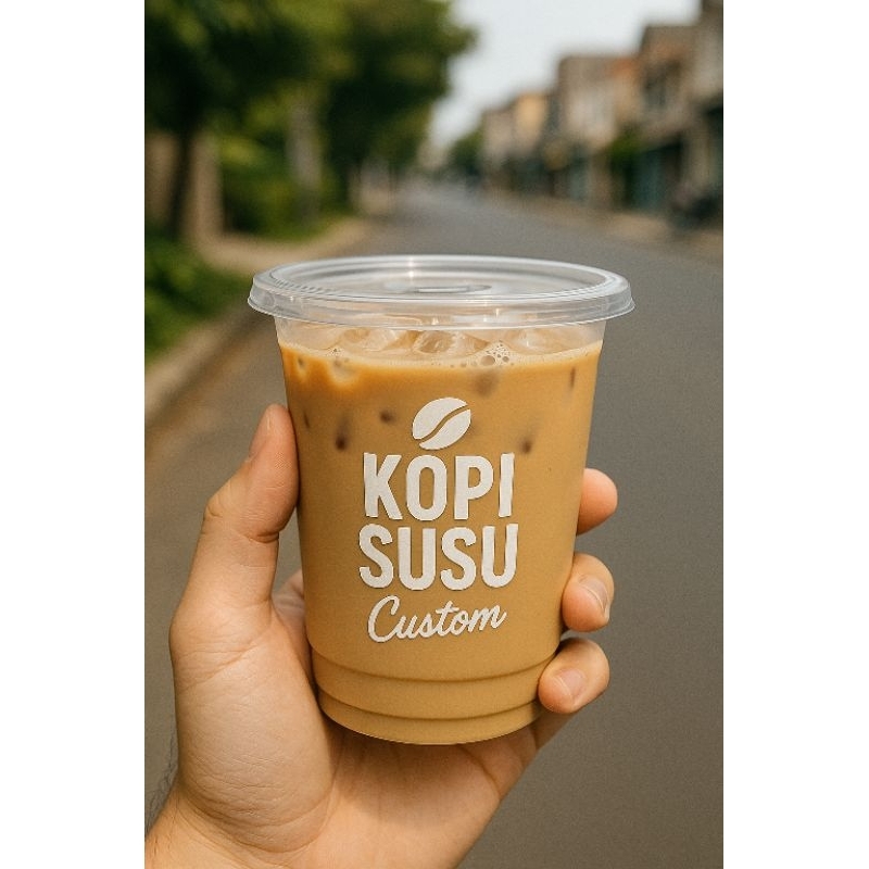 Sablon Custom 12 oz PET STARINDO