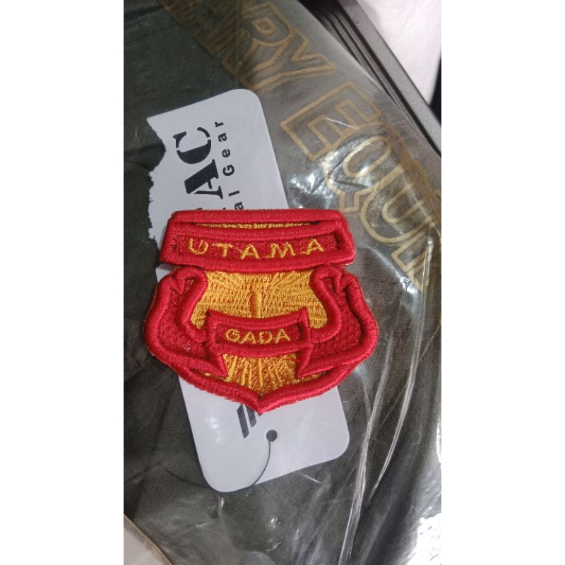 bordir gada utama timbul