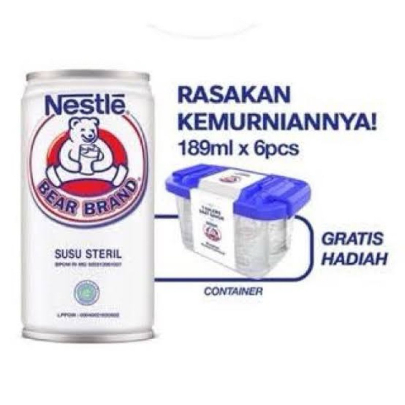 

Bear Brand Murni isi 6