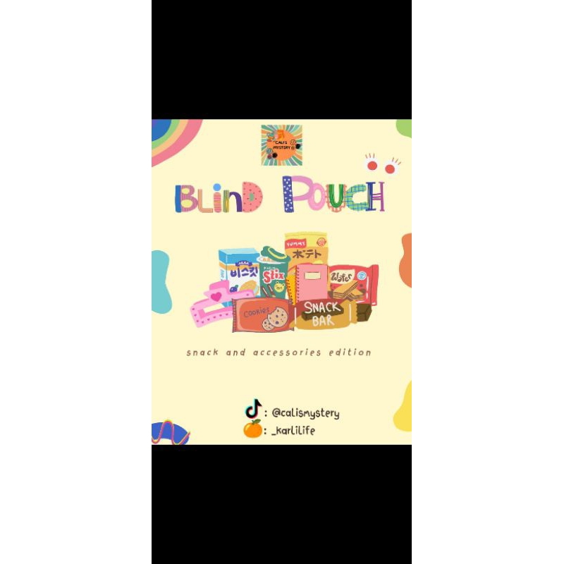 

Blind Pouch Snacks & Accessories