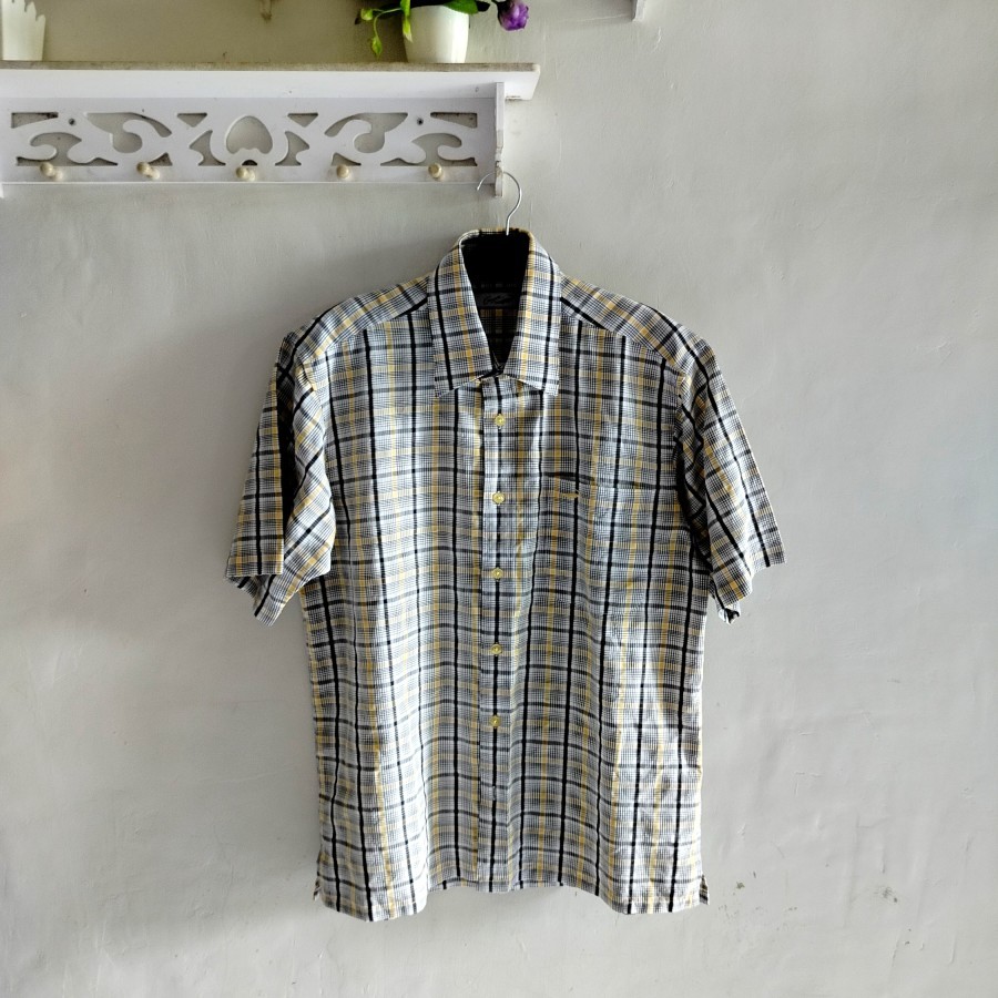 kemeja pria branded second crocodile SIZE L