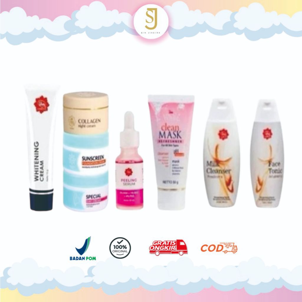 VIVA Paket Komplit Untuk Glowing - Anti Aging - Jerawat - Kulit Kering - Kulit Berminyak